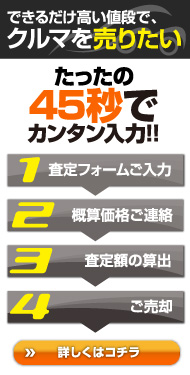 クルマを売りたい