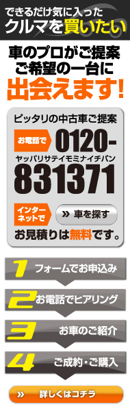 クルマを買いたい